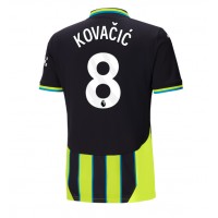 Camisa de Futebol Manchester City Mateo Kovacic #8 Equipamento Secundário 2024-25 Manga Curta